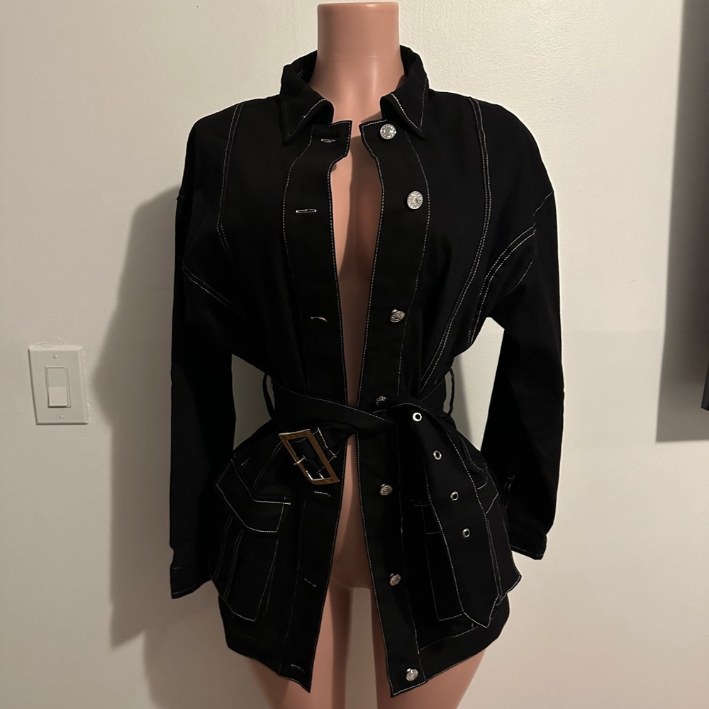 Jean Buckle Dress